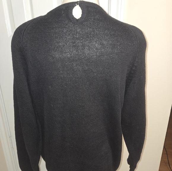 Stunning Vintage Sequin Floral Themed Sweater By Images By Duet Sz M - Picture 5 of 8